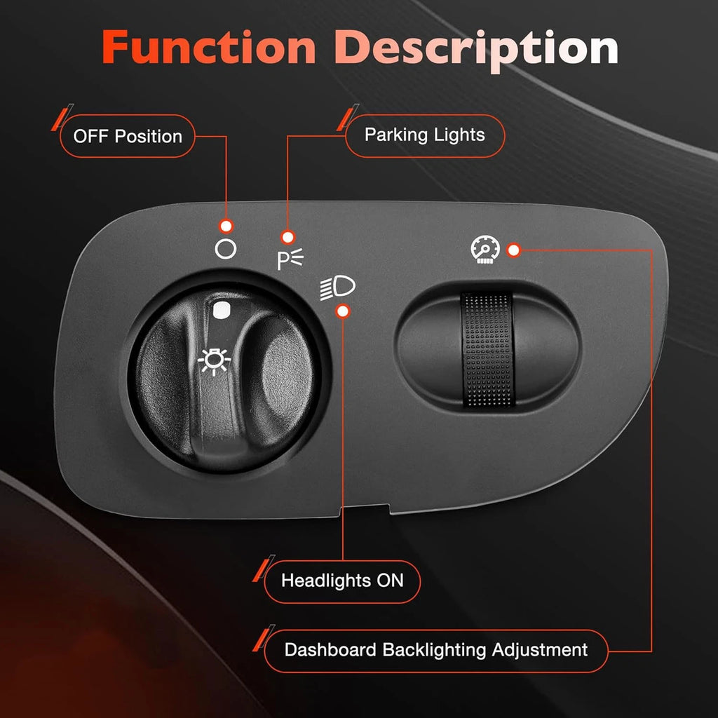 Headlight Switch for Ford F-150 Heritage Expedition (2000-2004)