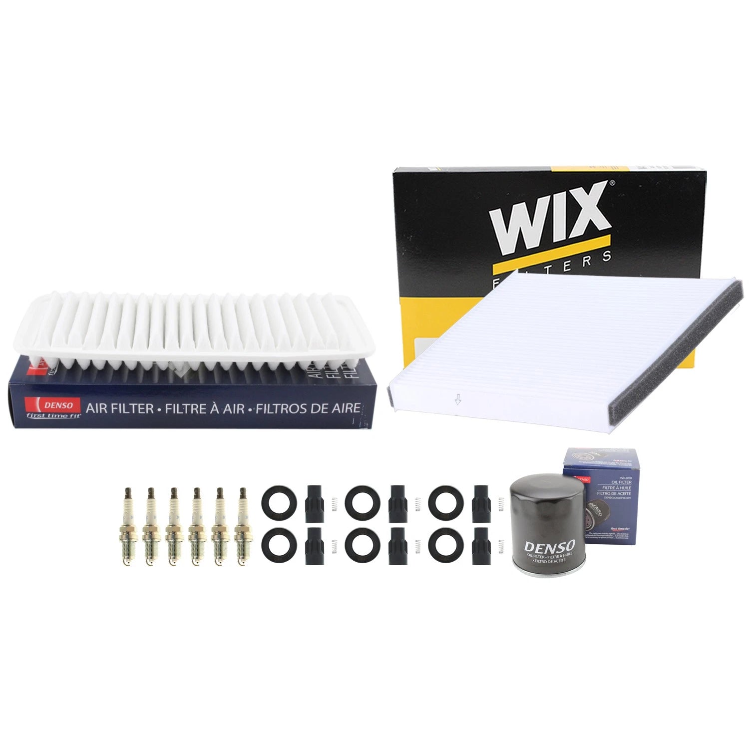 Tune Up Kit with 6 NGK Spark Plugs & Boots for Lexus RX400h (2006–2008)