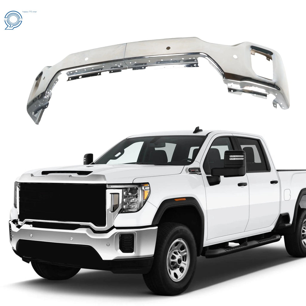 Front Bumper with Sensor Hole for GMC Sierra 2500HD 3500HD (2020–2023)