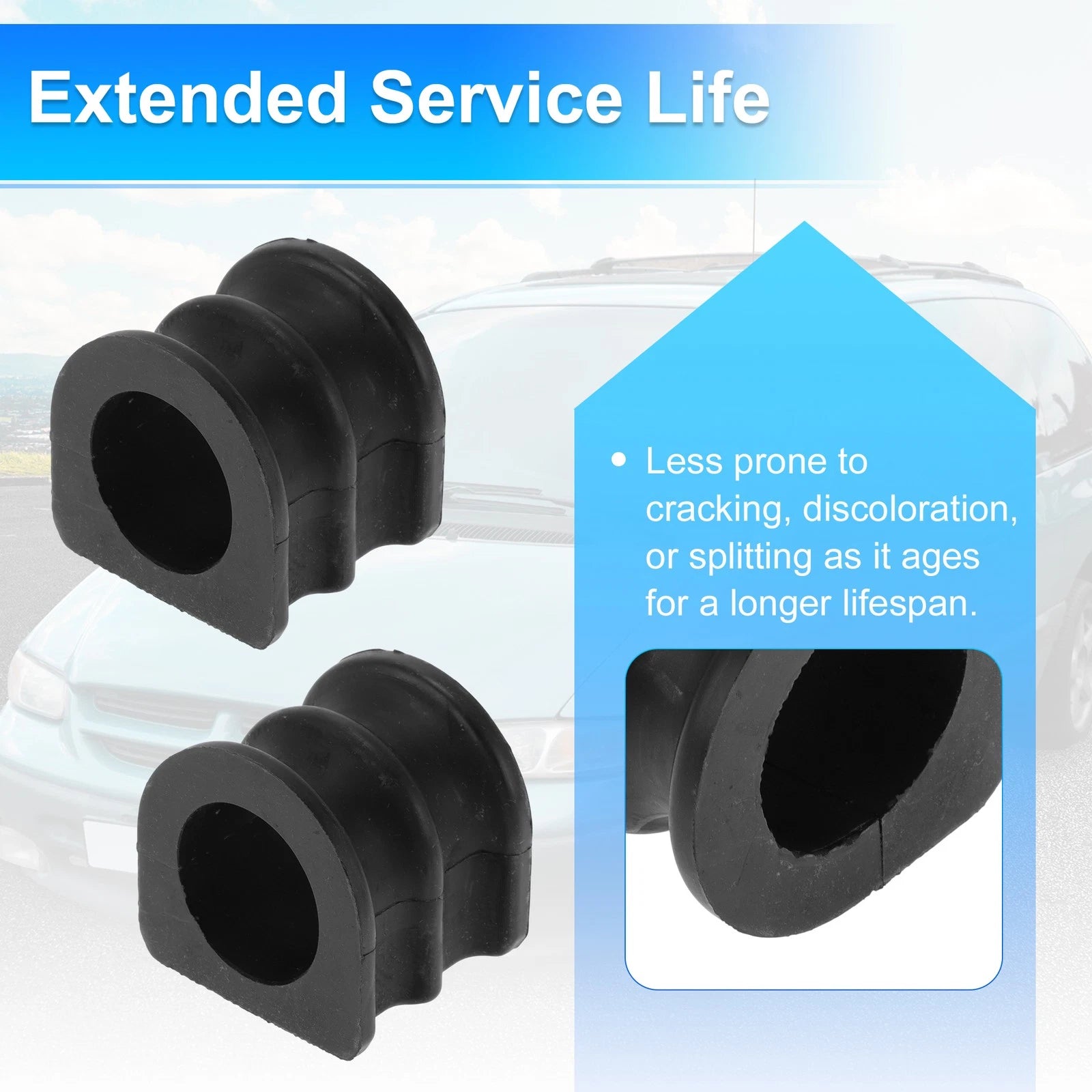 Stabilizer Sway Bar Bushing Kit for Nissan Frontier (2005–2021) No.K200347