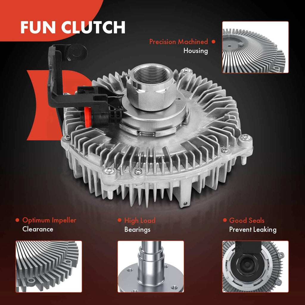Electric Cooling Fan Clutch for Ford E-350 Super Duty F-450 F-550 (2021–2024)