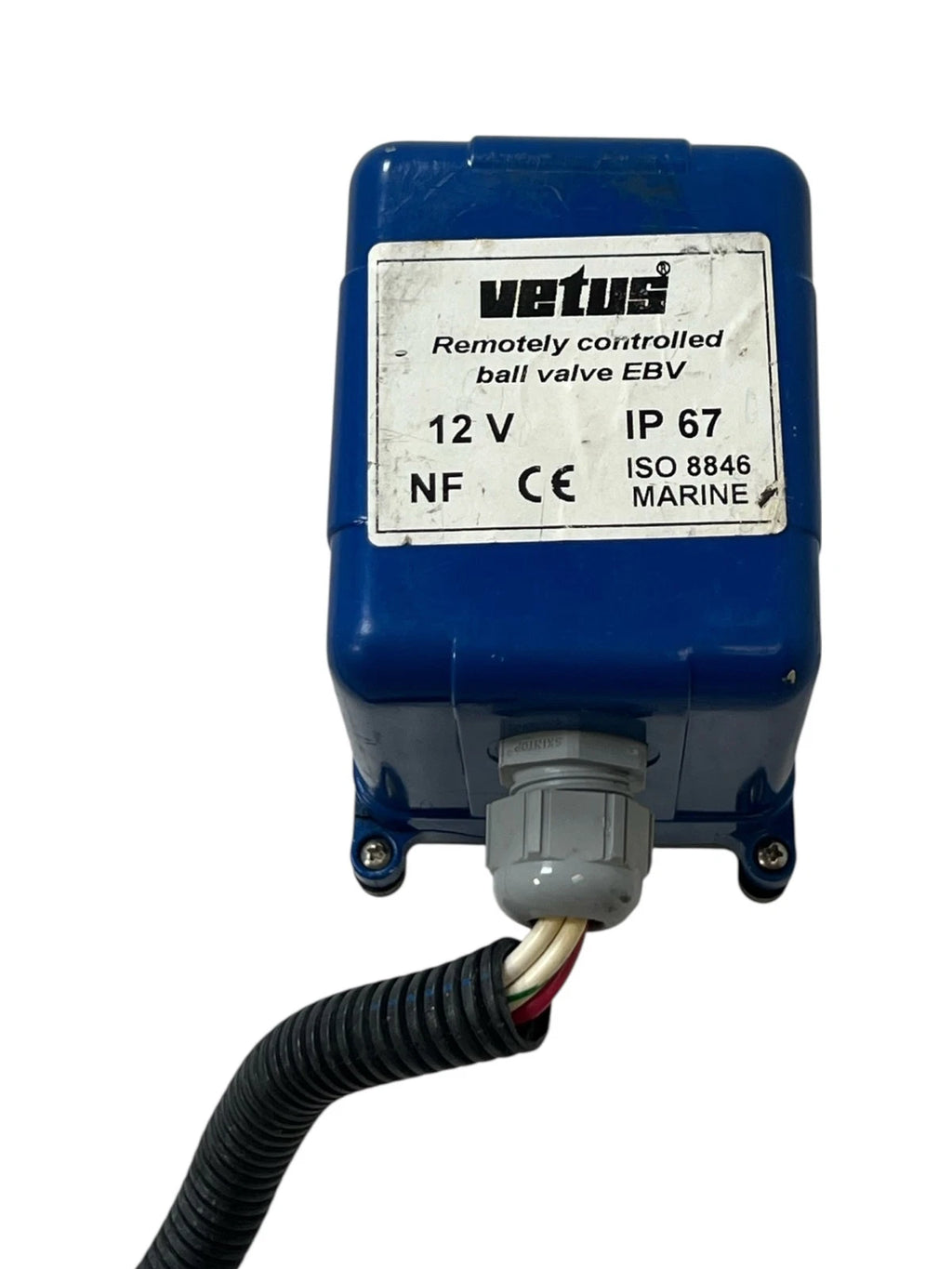 Vetus EBV Remotely Controlled Ball Valve for Motor Only (12V, 6 Pin)