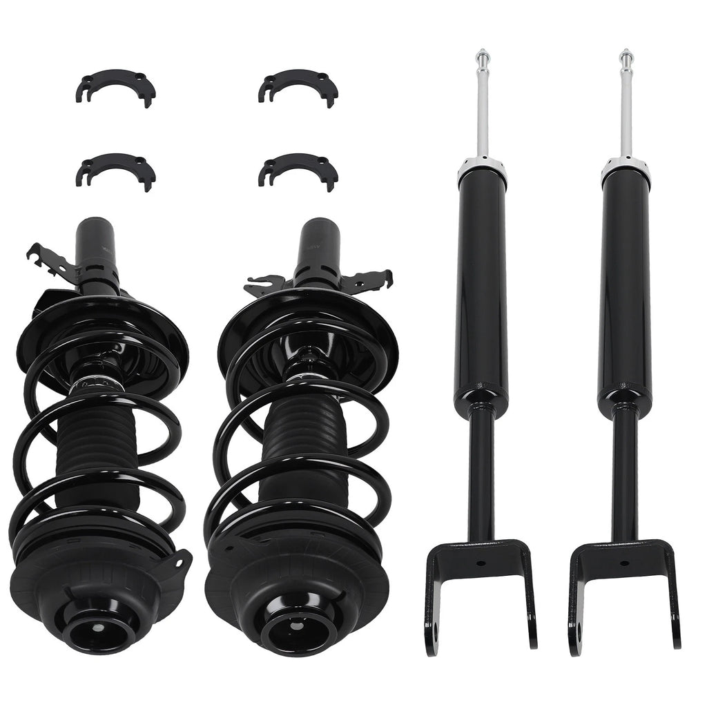Front Complete Struts Coil Springs & Rear Shocks For Dodge Dart 2013-2016