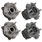 Set of 4 Wheel Hubs for Nissan Rogue (2015–2017) 512534 713357