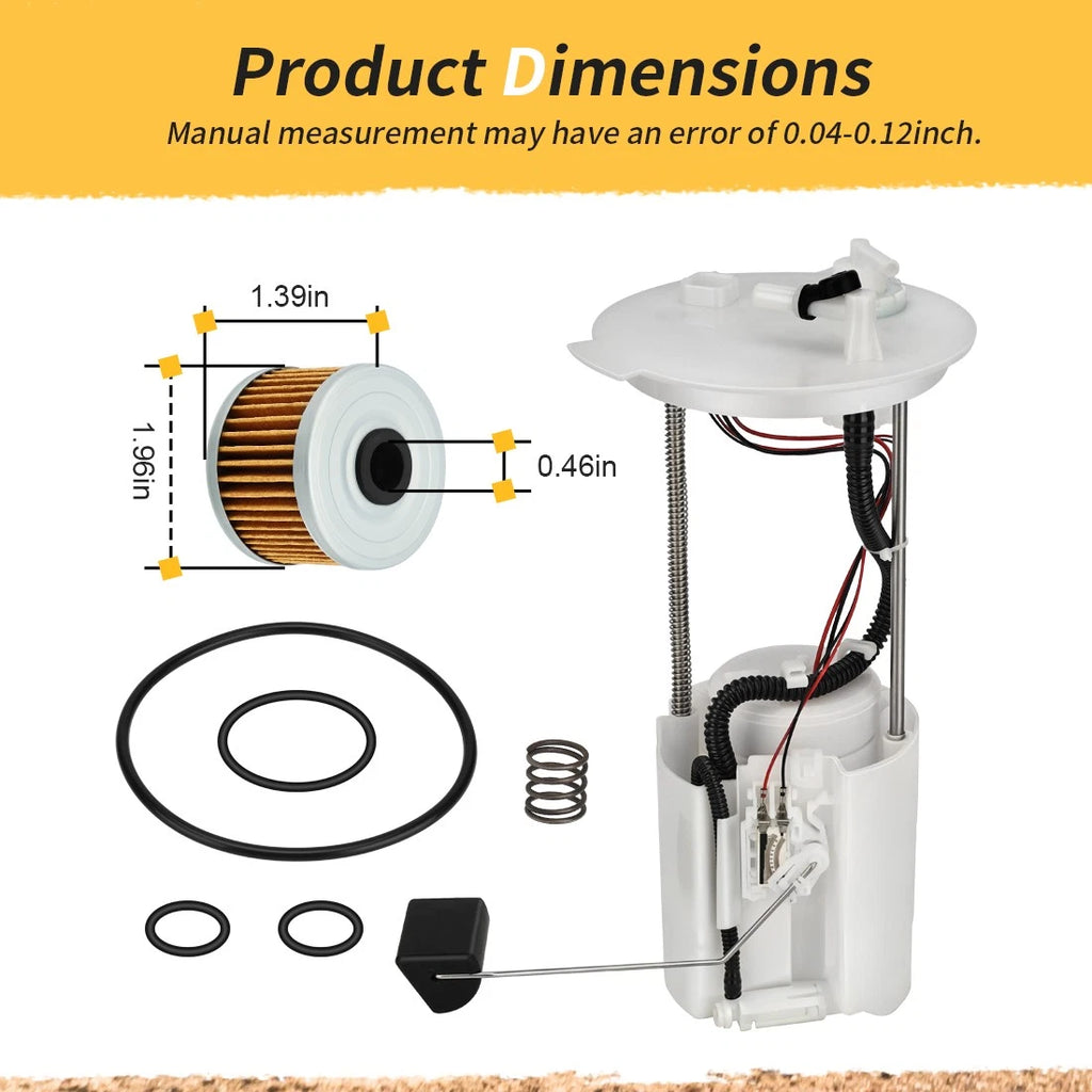 Fuel Pump & Oil Filter for Honda Pioneer 500 SXS500, 520 SXS520, 1000 SXS1000