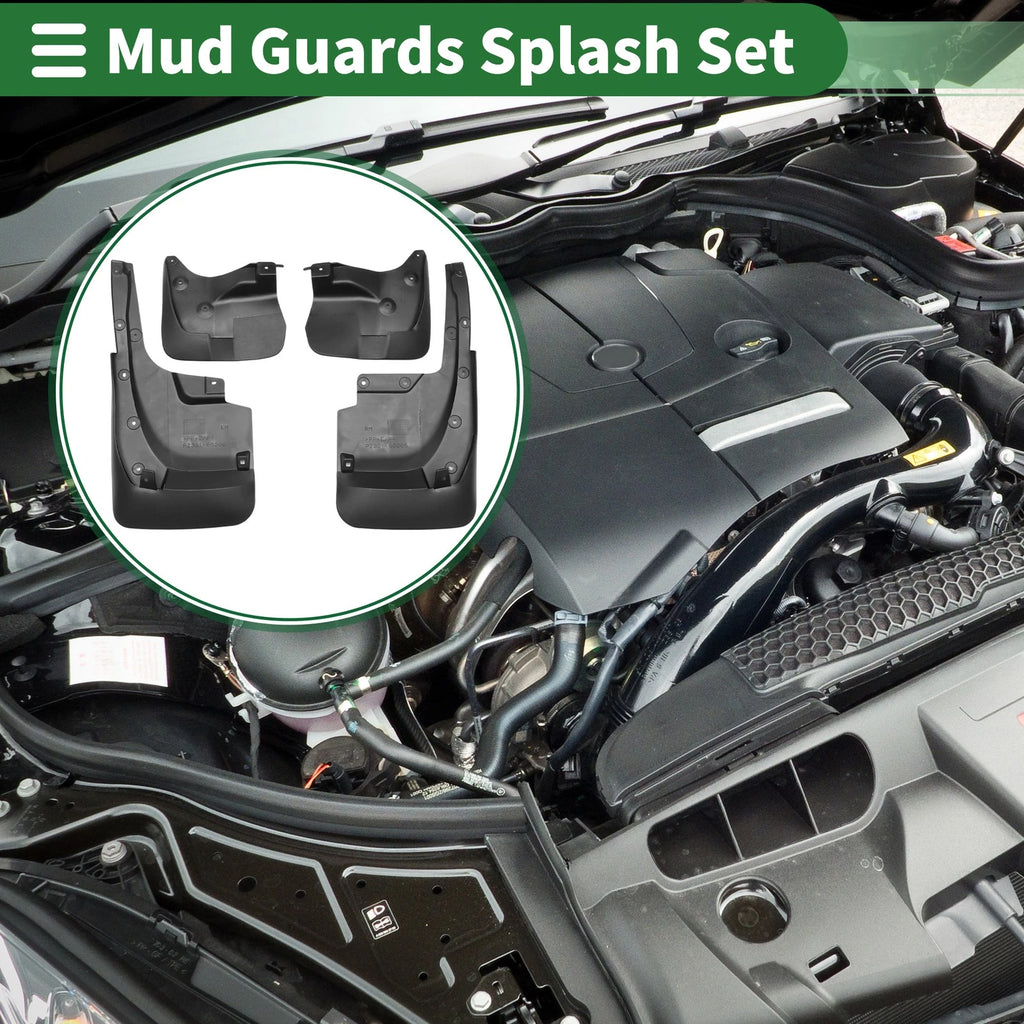 Mud Flaps Splash Guards Set of 4 for Lexus LX570 (2013–2015)