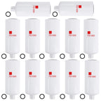 Set of 12 Fuel Water Separator Filters for Cummins FleetGuard (YYYY–YYYY)