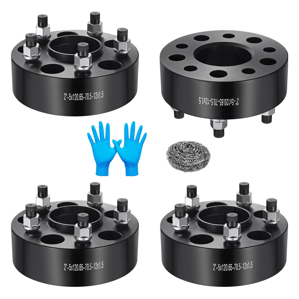 Set of 4 Hubcentric 2" Wheel Spacers for Chevrolet Corvette Camaro (1997–2002)