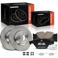 Front Disc Brake Rotors & Ceramic Pads for BMW F10 528i (2014–2016)