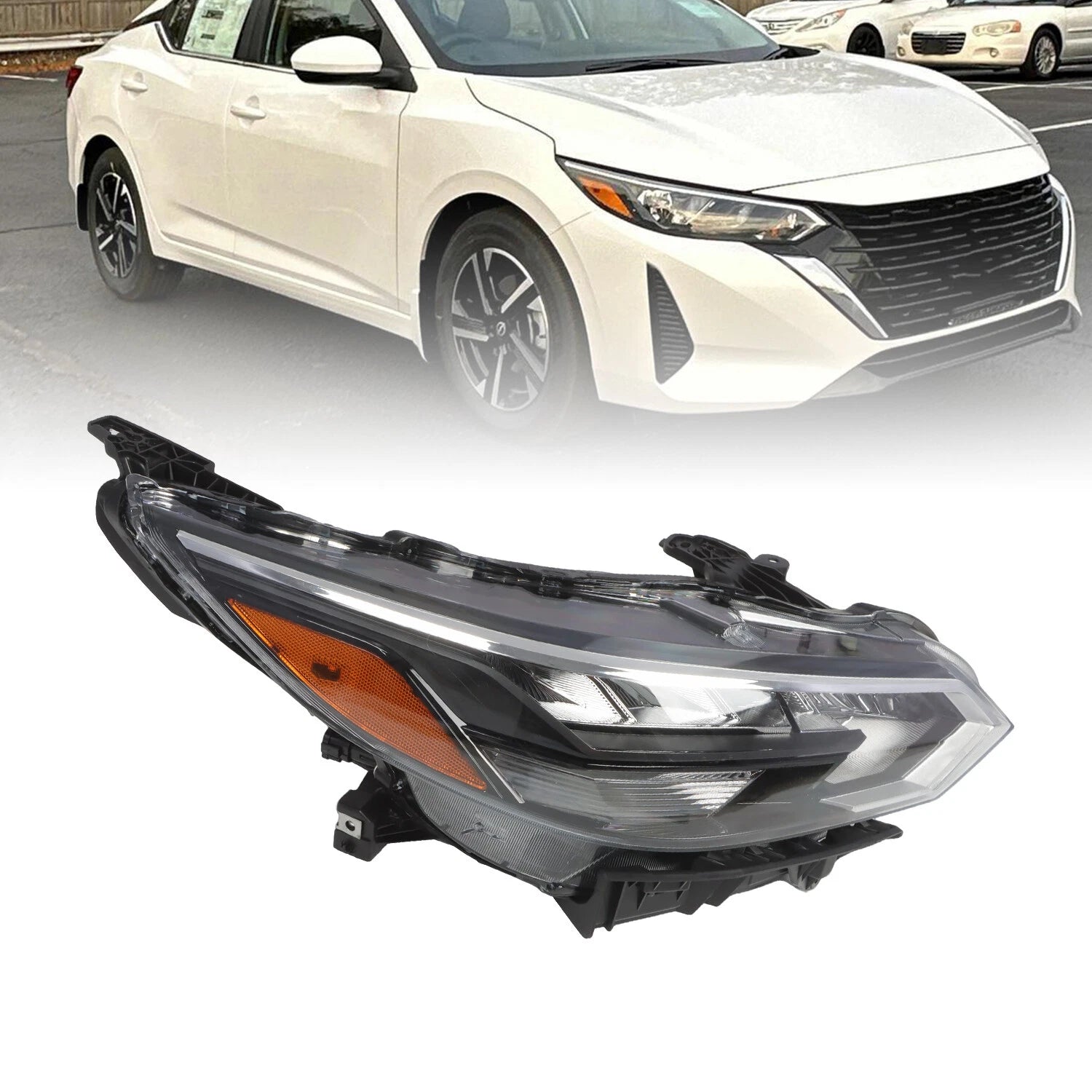LED Headlight Assembly for Nissan Sentra SR (2024–2025)