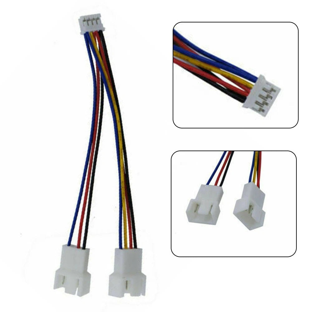 1pcs 15cm Graphics Card Fan Cable 26AWG Copper Tinned Wire