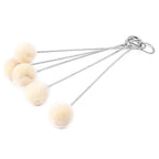 20pcs Leather Dye Wool Daubers with Metal Handle for DIY Projects