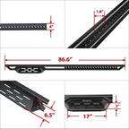Stainless Steel Pocket Steps for Dodge Mercedes-Benz Sprinter (2010-2026)