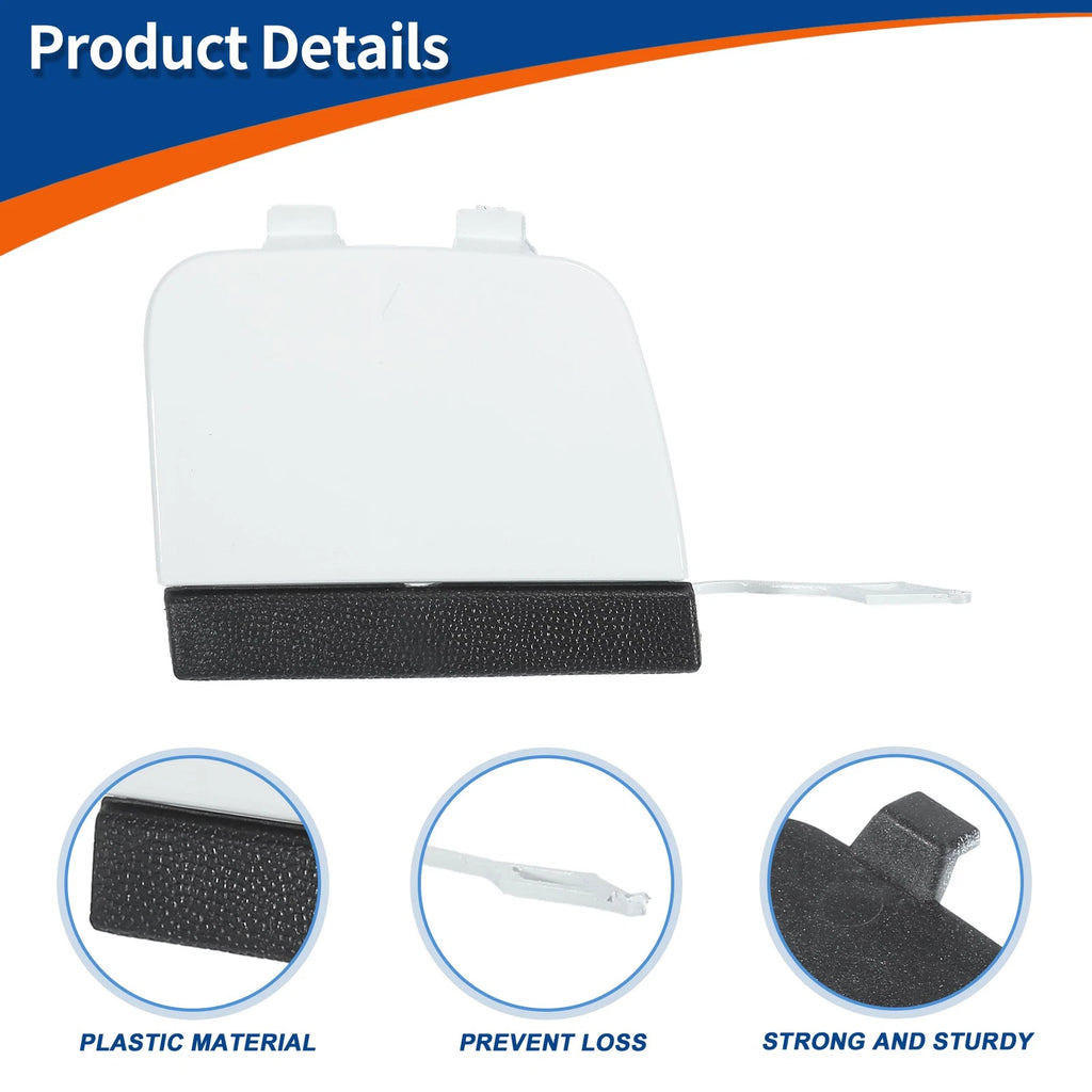 Tow Hook Cover for Mercedes-Benz GLA X156 (2014–2020) No.A1568850722 White