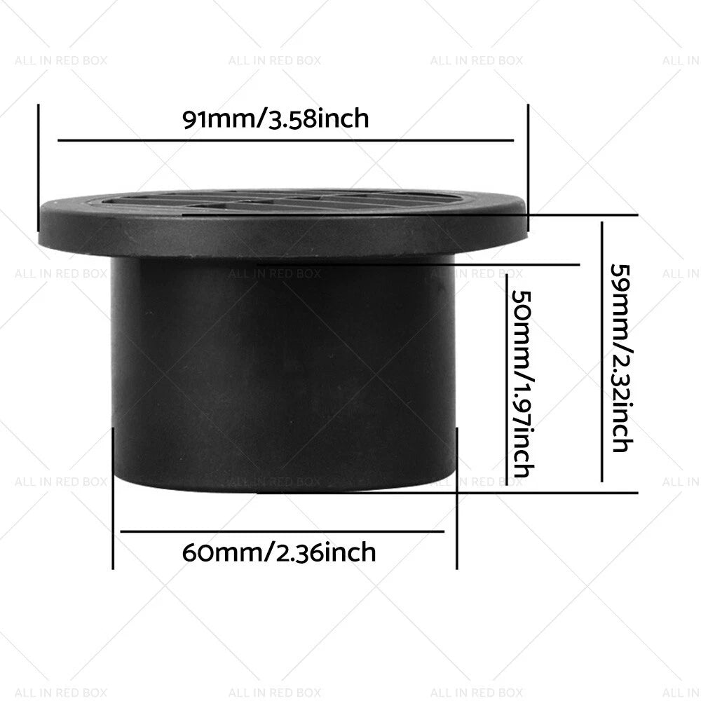 60mm Diesel Heater Ducting Warm Air Vent Outlet for Webasto