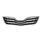 Replacement Chrome/Ready to Paint Plastic Grille For 2010-2011 Toyota Camry