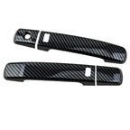 Carbon Fiber Style Smart Side Door Handle Covers for Nissan Altima (2008-2013)