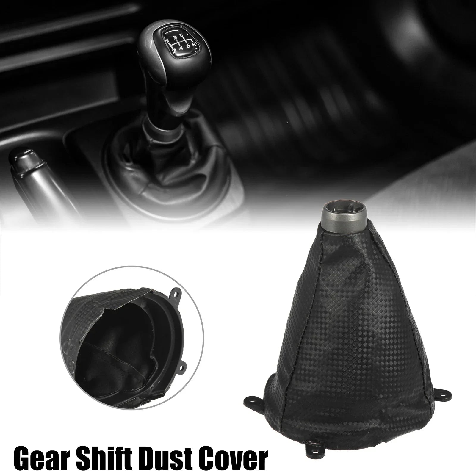Shift Boot Cover & Gear Shift Knob for Honda Civic (2006-2011)