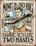 Fishing Tin Sign (12'' x 16") - 2040