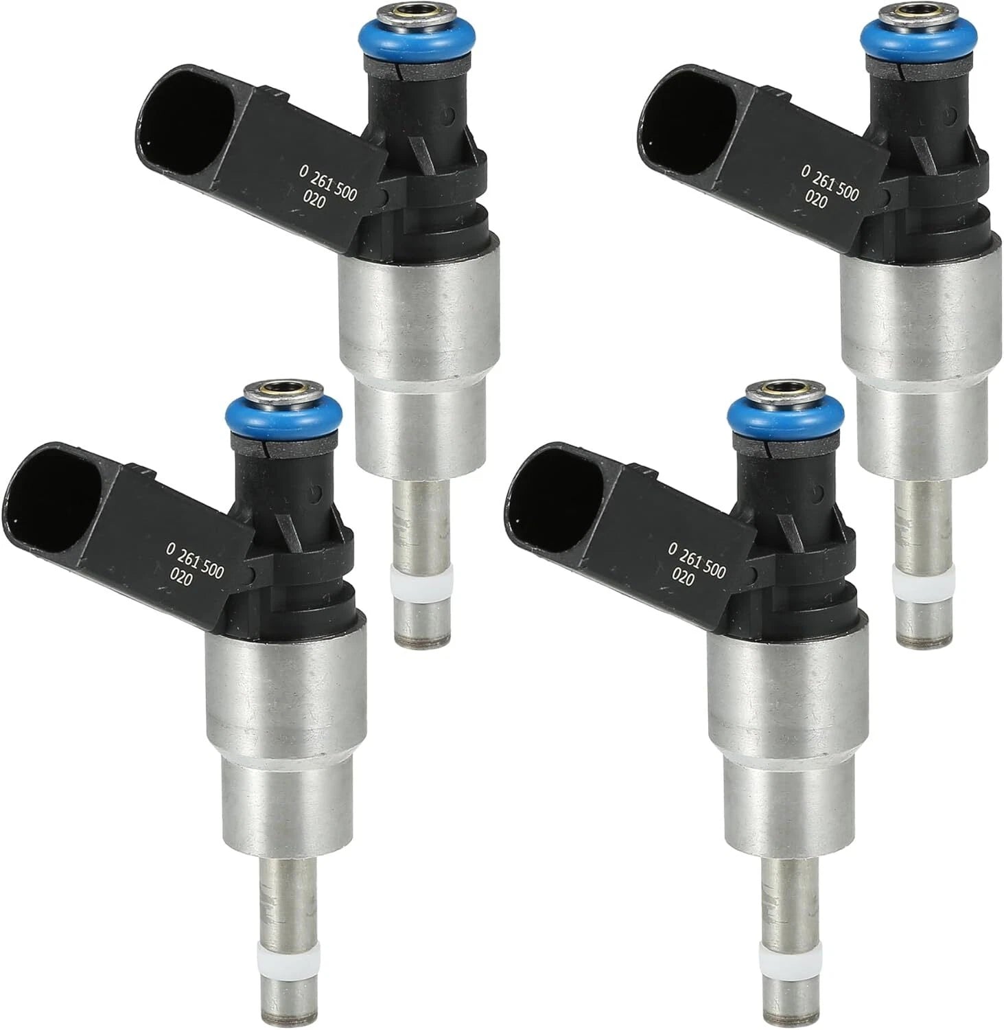 4X Fuel Injector 06F906036A 0261500020 06F906036G for Audi A3 A4 2.0L (2006–2008)