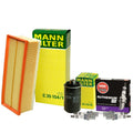 Tune-Up Kit with Mann Filters & NGK Spark Plugs for Audi A3 VW CC Eos (L4)