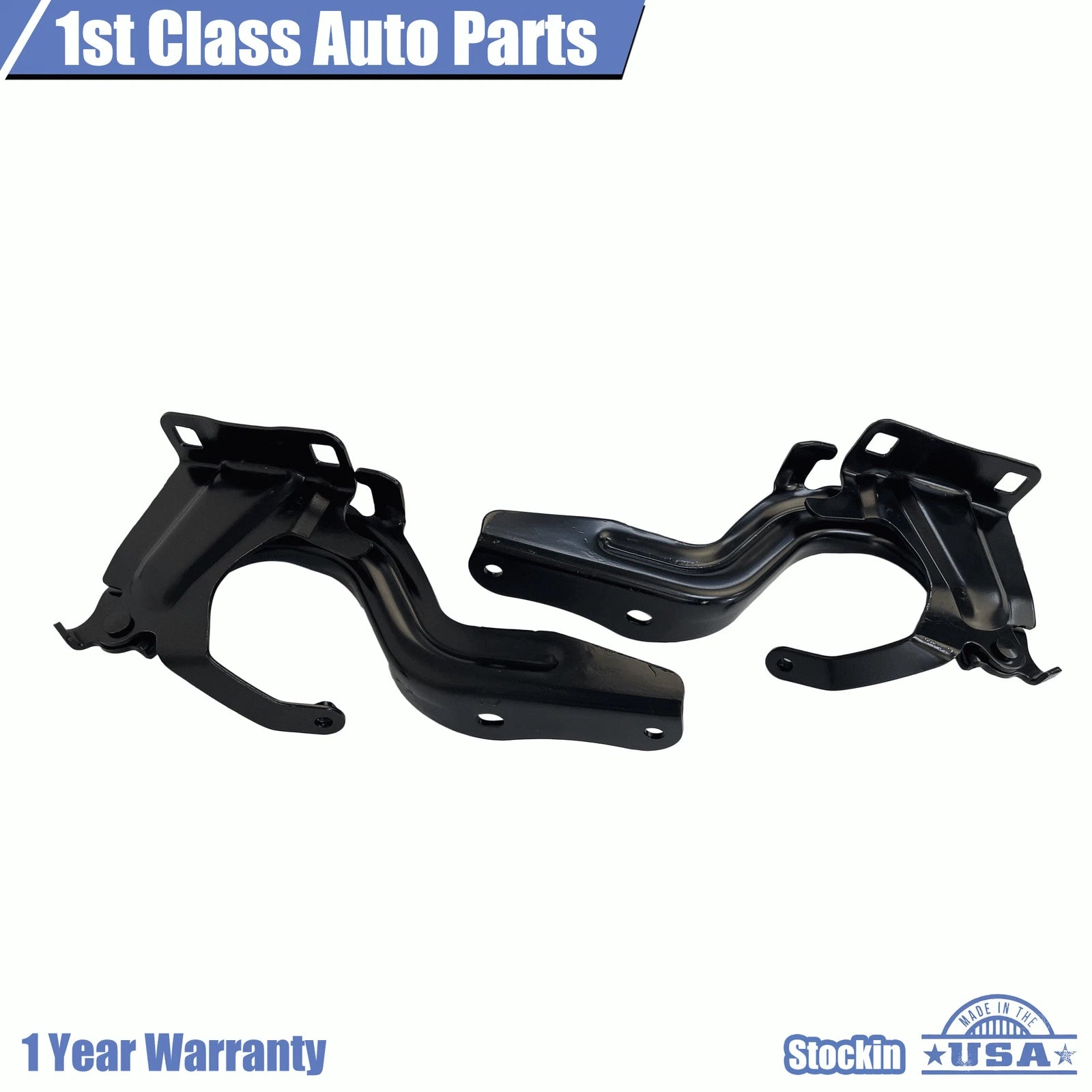 Hood Hinges Set of 2 for Nissan Rogue (2014–2020)