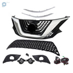 Set of 8 Trim Molding and Fog Lights for Nissan Murano (2015–2018)
