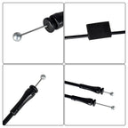 2X Rear Right Cargo Door Latch Release Cables for Ford E150 E250 E350 (1992–2014)
