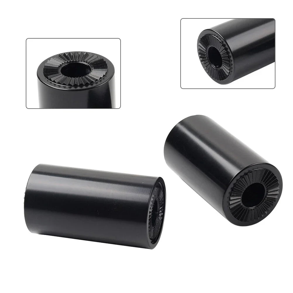 49MM 7/8" Clip-On Handlebar Riser Extension Adapter for Motorcycle Black