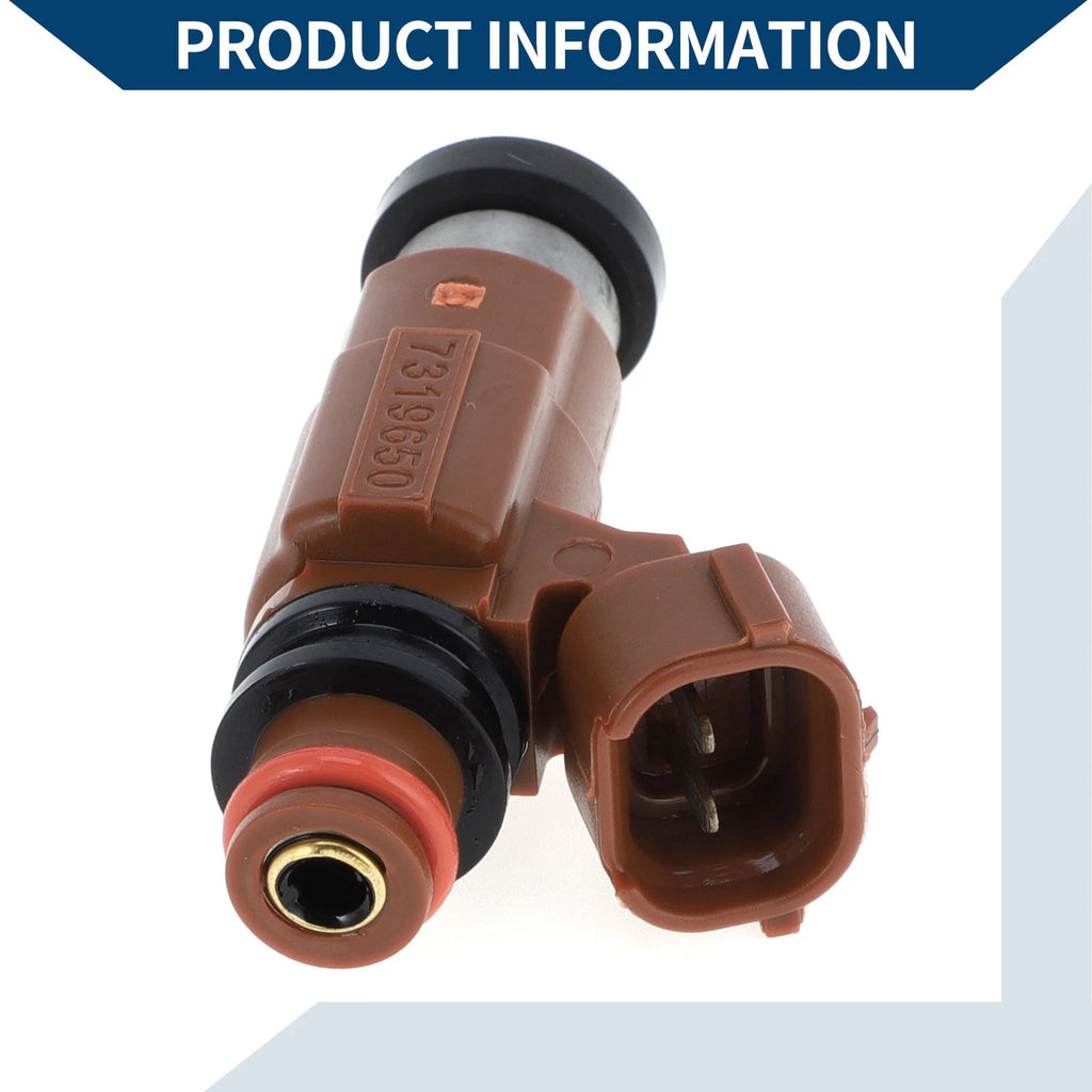 Fuel Injector No.FP35-13-250 for Mazda 626 LX (2000–2002) 1 Pc Brown