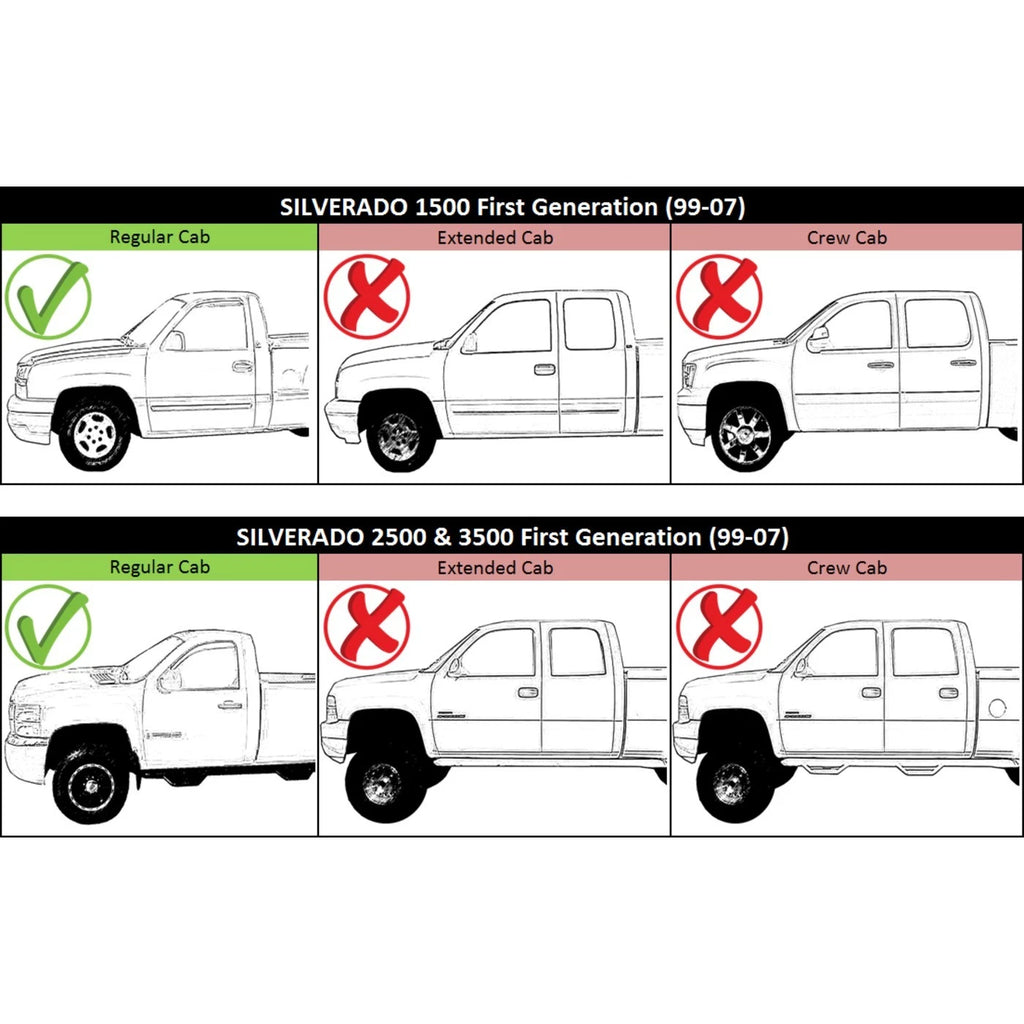 Rocker Panel for Chevrolet Silverado 1500 (1999–2006)
