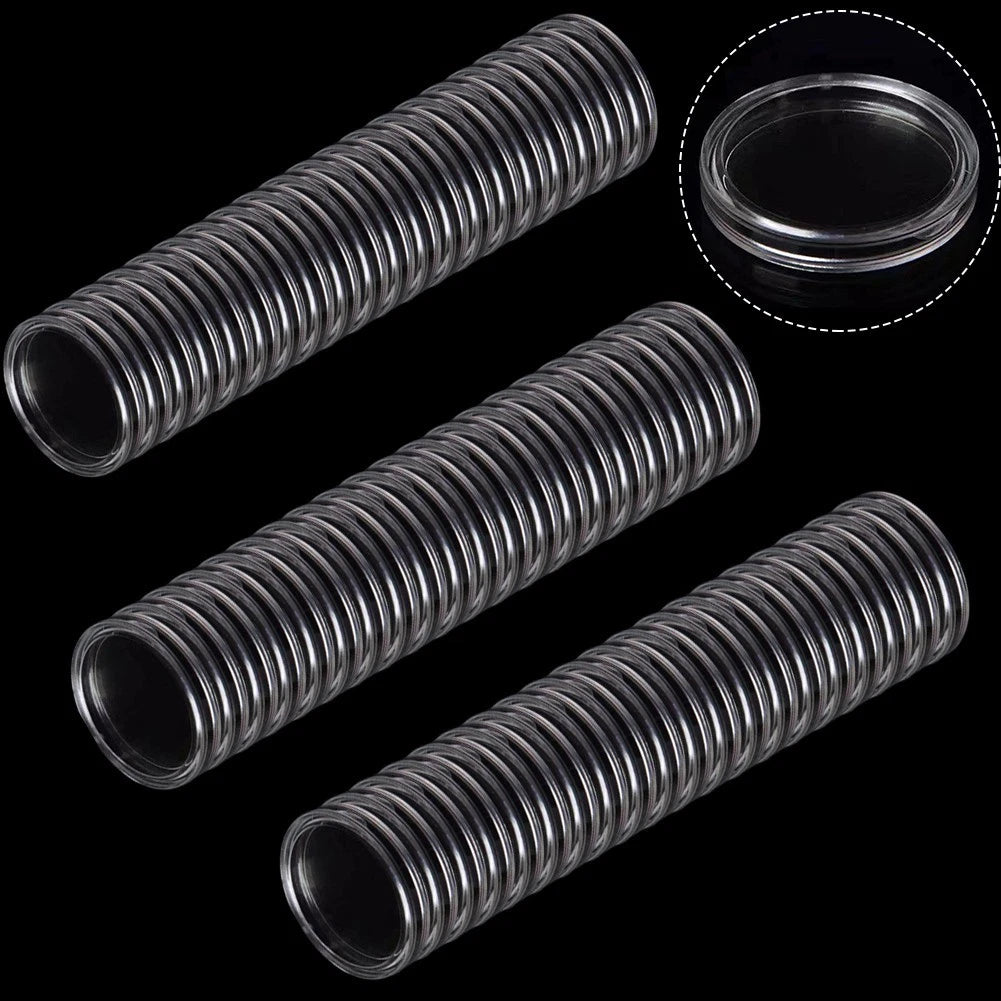 Coin Capsules for Protection Box 40mm Inner Diameter