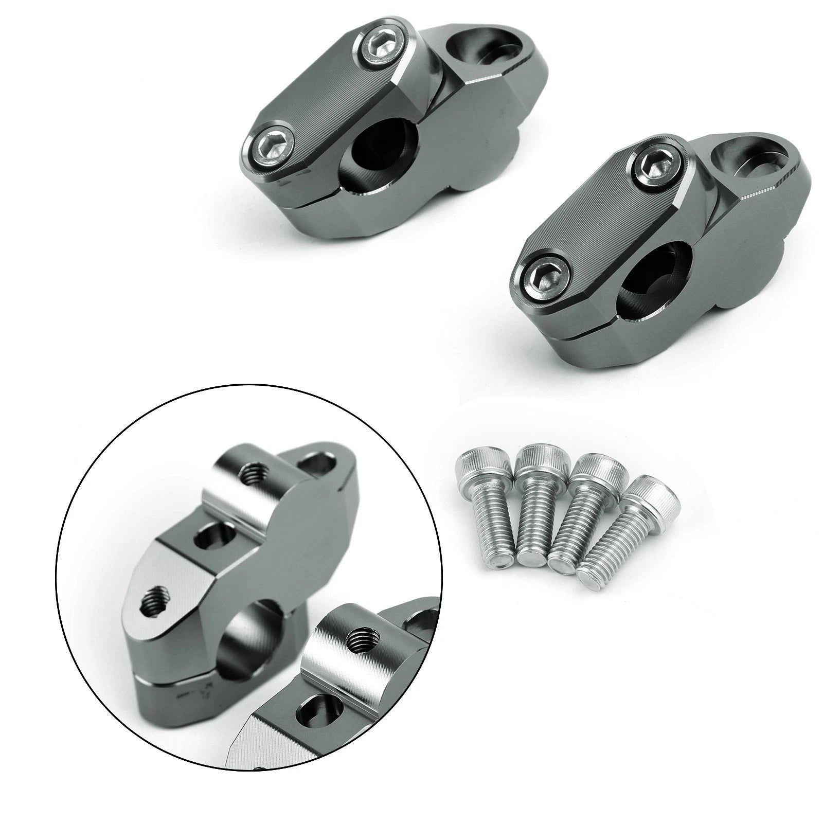 1" Rise 7/8" Bar Risers for Motorcycle ATV Quad (Fits )