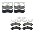 Set of 4 TRW Pro Ceramic Brake Pads for GMC Cadillac Chevrolet