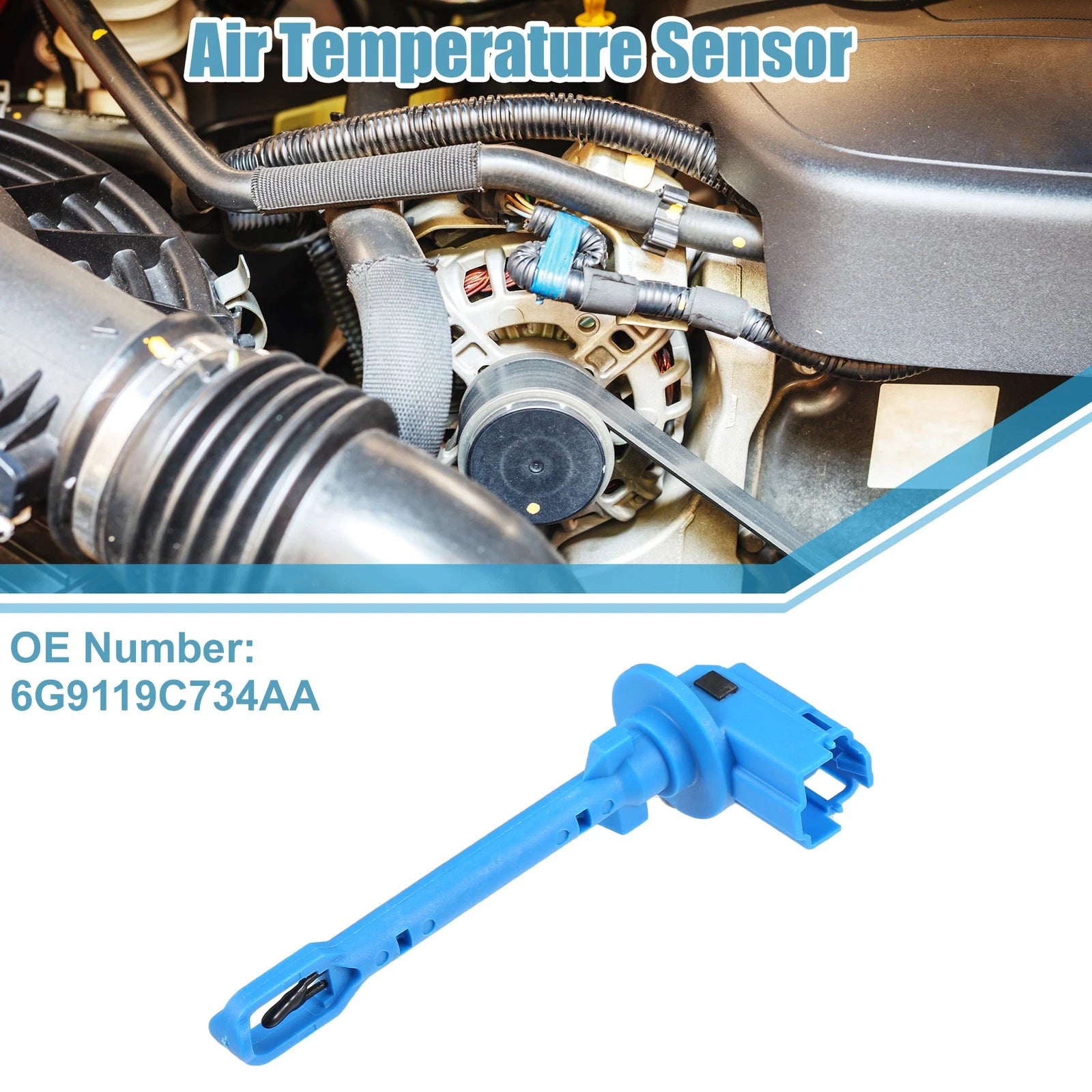 Air Conditioning Evaporator Temperature Sensor No. 6G9119C734AA for Ford Focus (2000–2011)