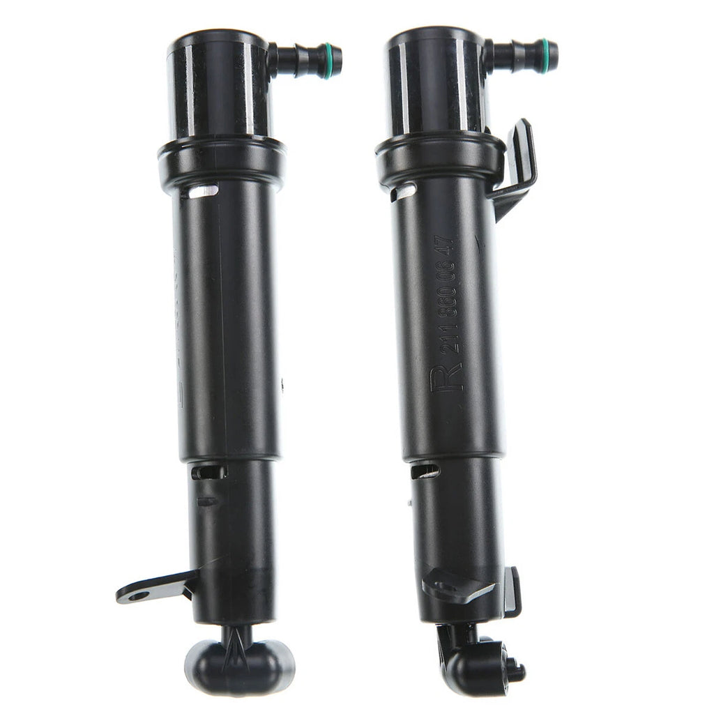 2X Front Headlight Washer Nozzle for Mercedes E280 E350 E500 E63 (2003-2009)