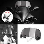 Universal Clip On Wind Deflector Screen for Motorcycle (T9)