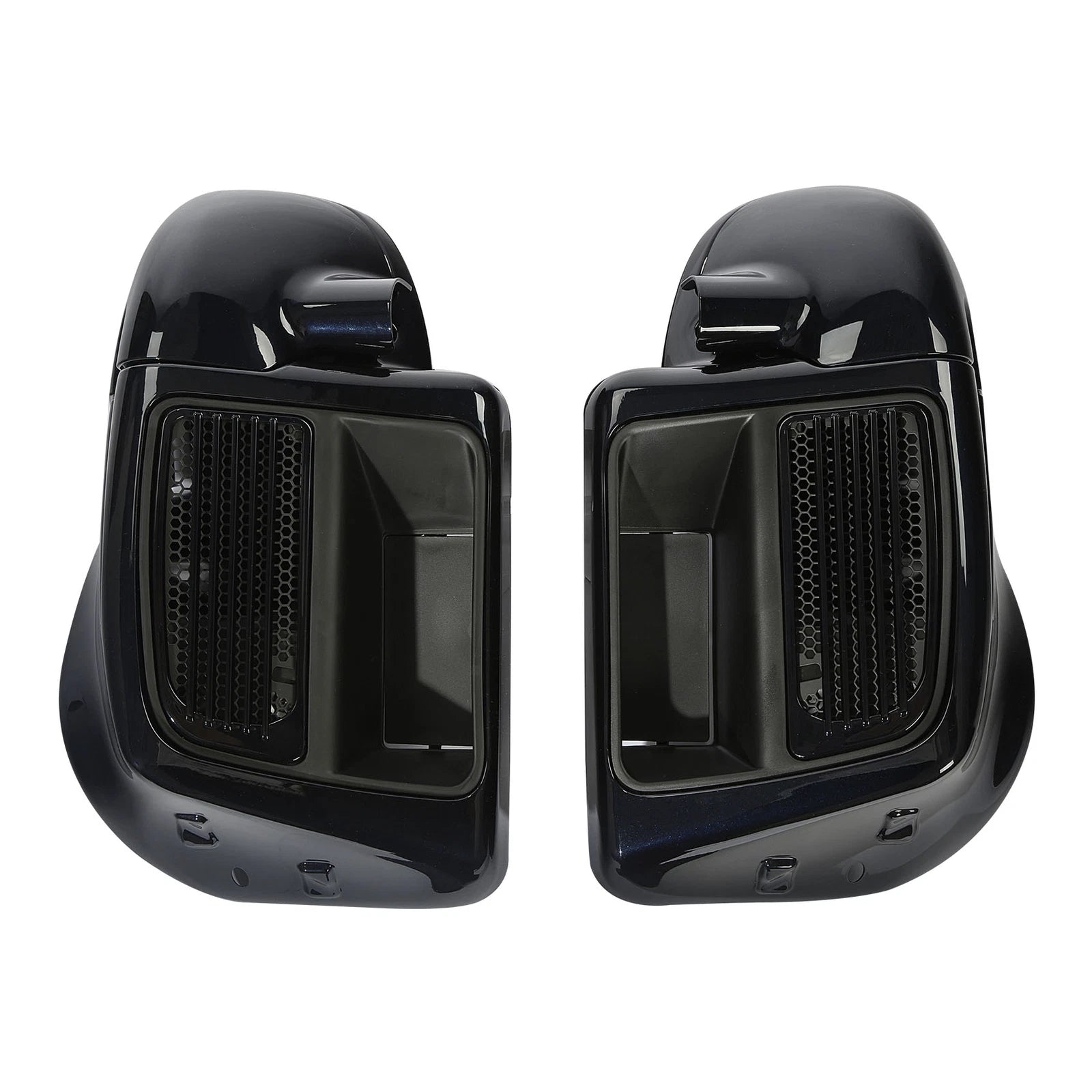Lower Vented Leg Fairings for Harley Street Road Glide (2014–2023) Midnight Blue