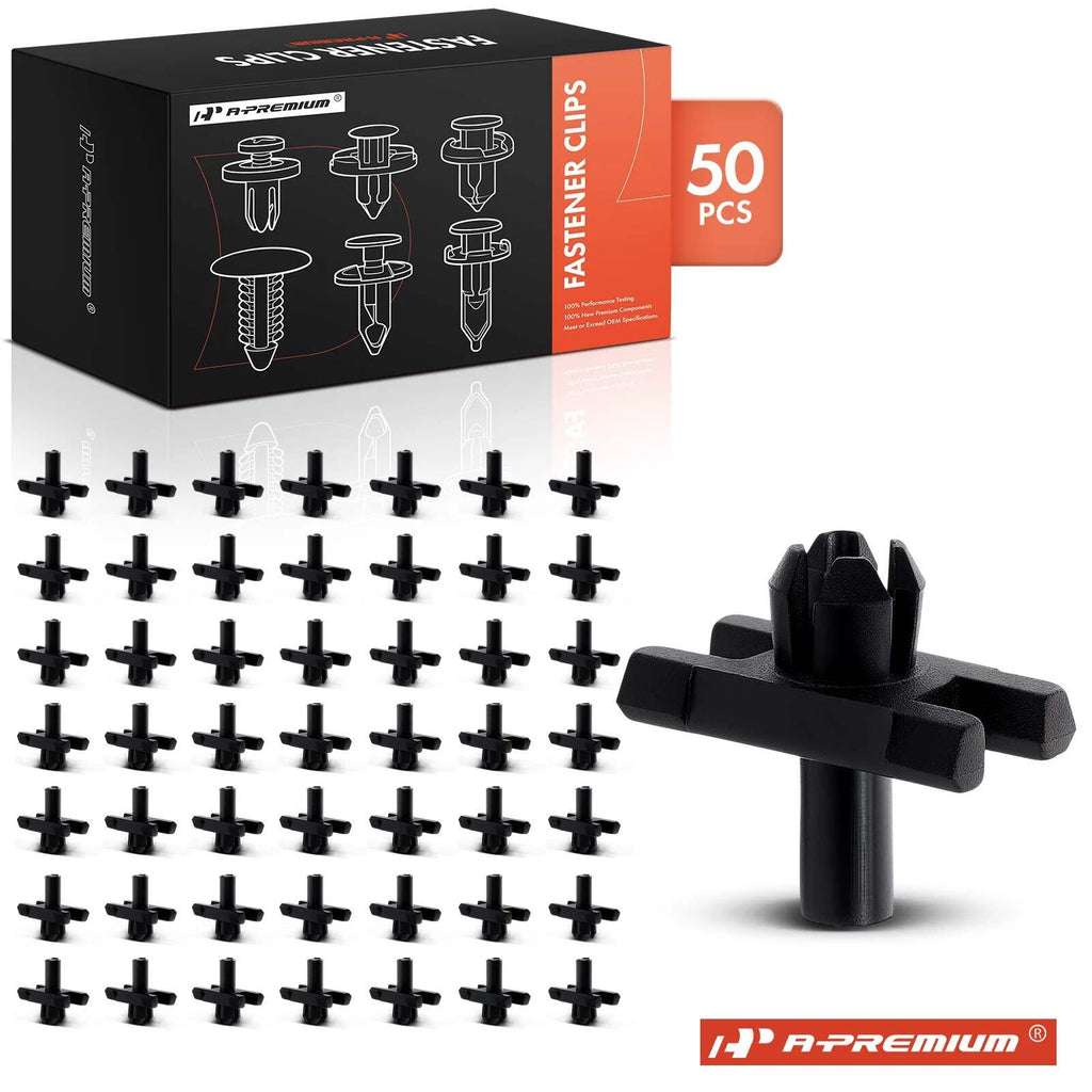 50x Nylon Body Side Moulding Retainer Clips for BMW