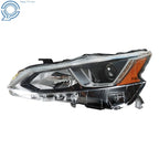 Halogen Headlight for Nissan Altima (2019-2021) Chrome Clear Lens Left