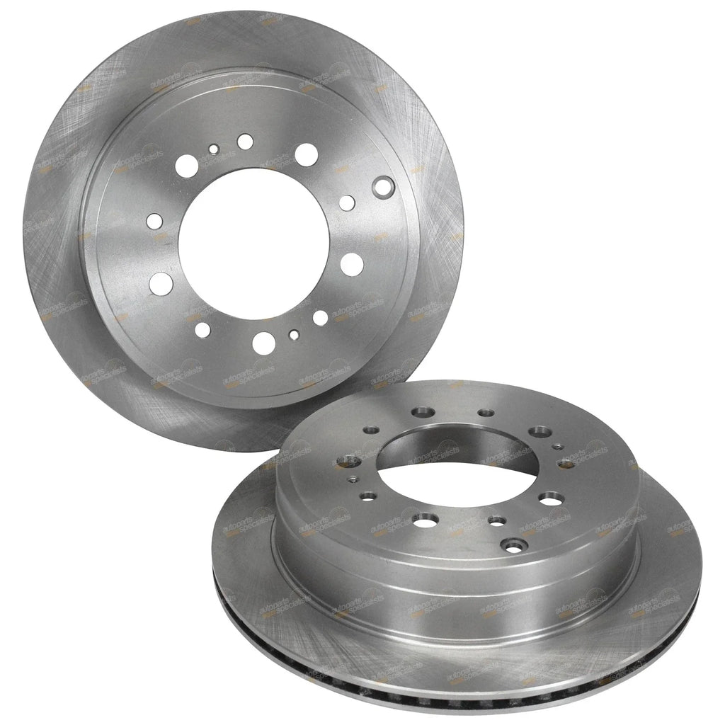Rear Brake Rotors & Tora Pads for Landcruiser 200 Series (2007–2015)