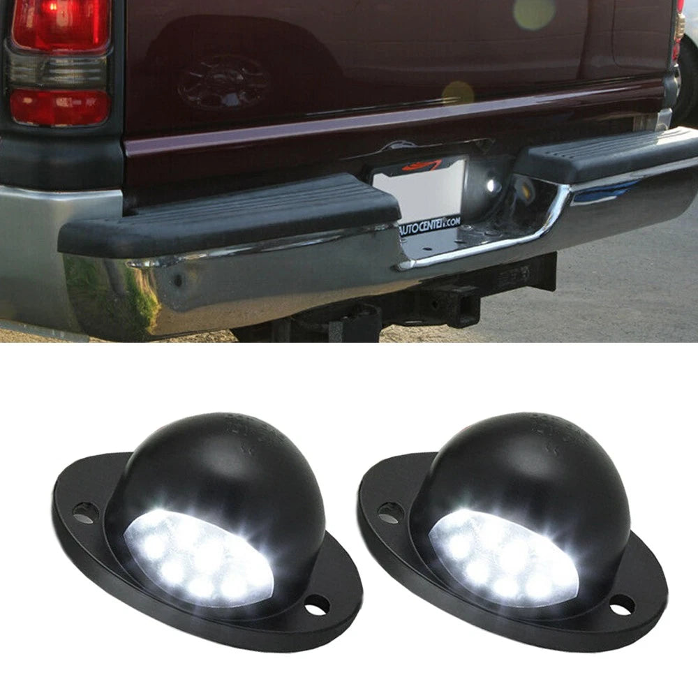 2X LED License Plate Lights for Dodge Ram 1500 2500 3500 (1994–2001)