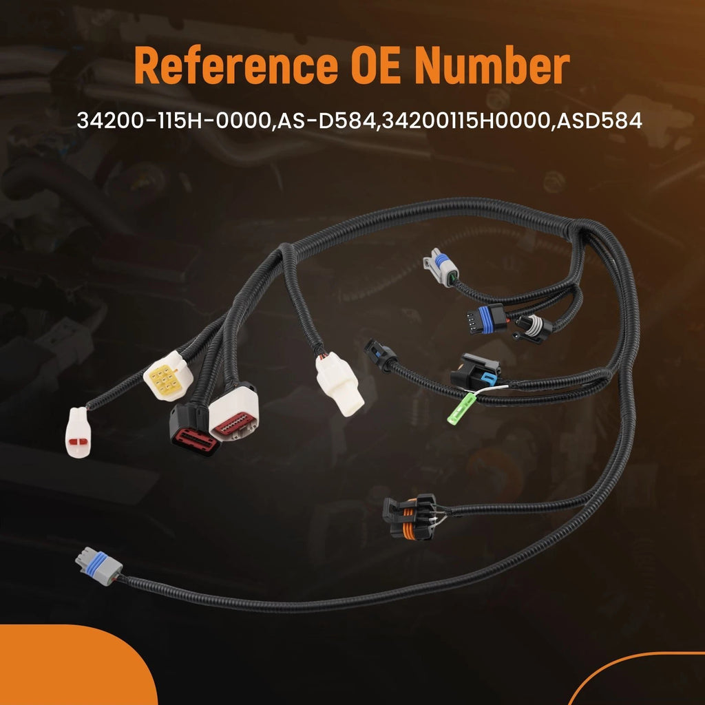 EFI Wiring Harness for Massimo Bennche Hisun 500 700 (2011–2015) 34200-115H-0000