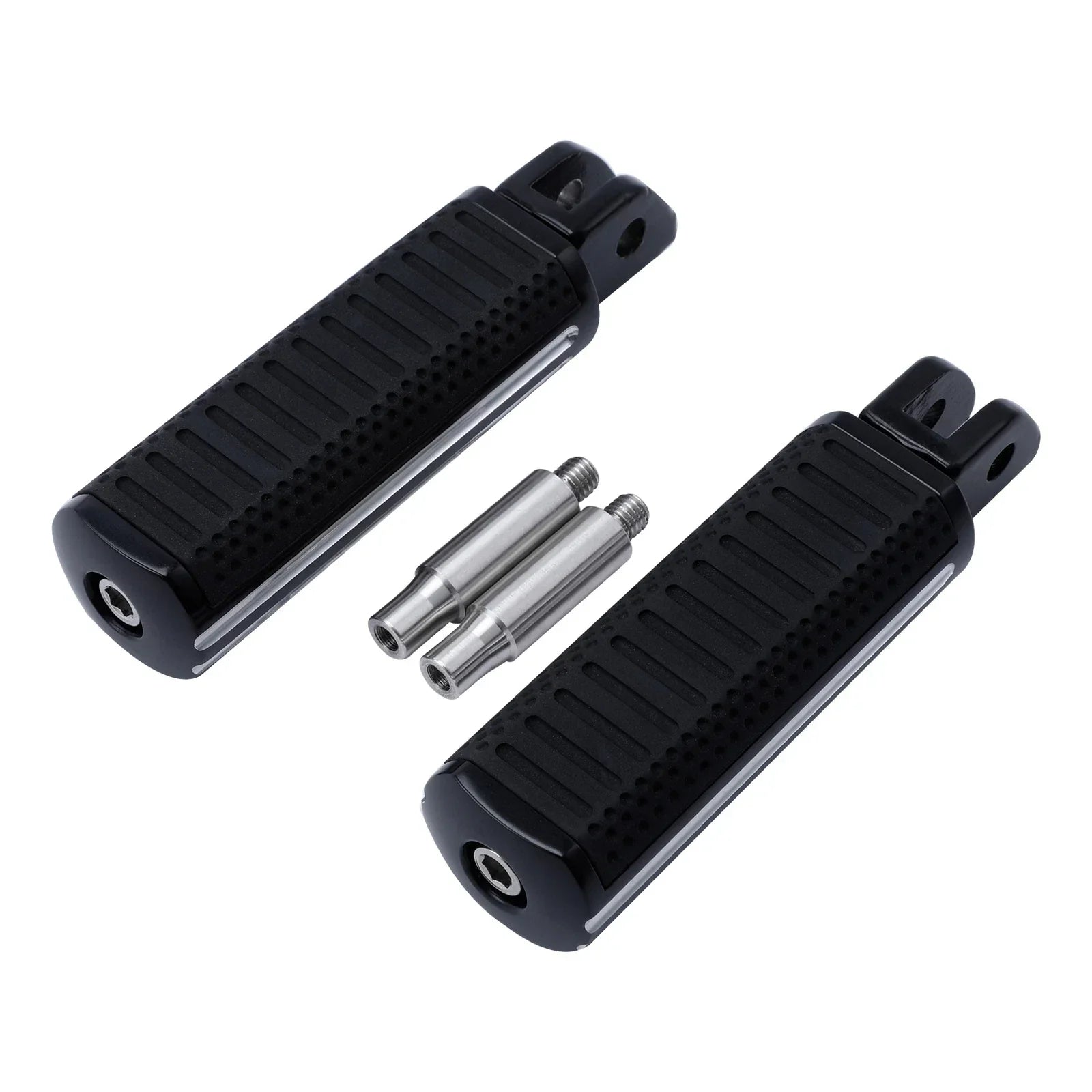 Rider Driver Footpegs Pedals for Harley Fat Bob Low Rider (2018-2025)