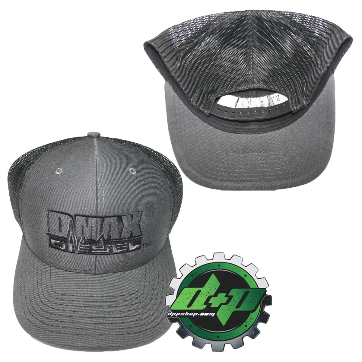 DMAX Richardson 112 Snapback Hat for Chevy Duramax (Charcoal)