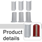 6 Pack Wall Base Corner Blocks for Easy Installation