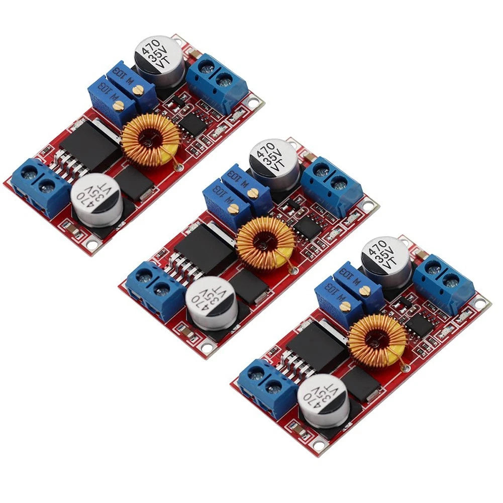 Set of 3 XL4015 5A DC to DC Power Converter Adjustable Voltage Modules