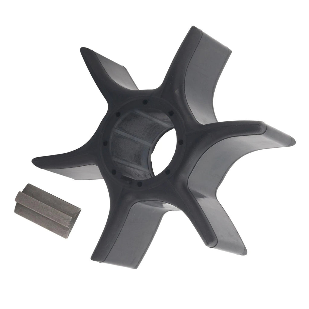 Water Pump Impeller & Key for Yamaha Outboard (6GR-44352-00, 6GR-44352-01)