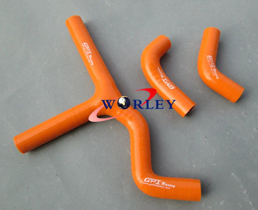Silicone Radiator Hose for KTM 450 525 SX EXC MXC FMX (2003-2006)
