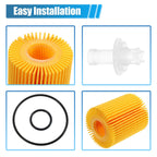 Set of 5 Engine Oil Filters 04152-YZZA5 04152-38010 04152-0R010 for Toyota Tundra 